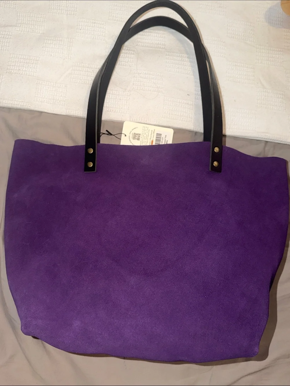 NWT Portland Leather Large Classic Tote in Imperial